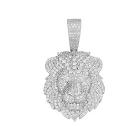 Lion Head Pendant