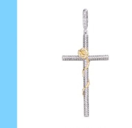 Slim Cross Pendant