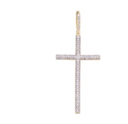 Slim Cross Pendant