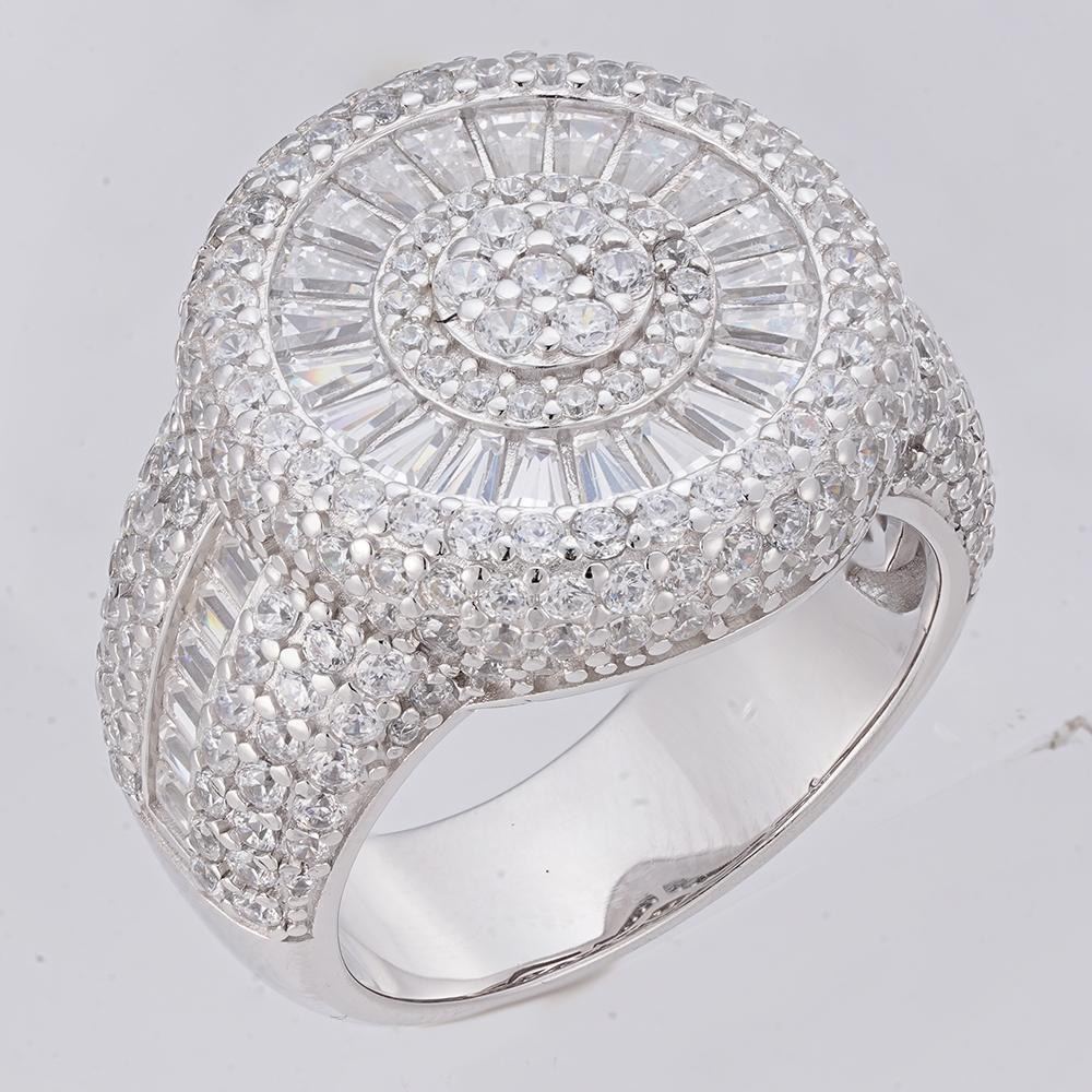 Oval Pavé Statement Ring