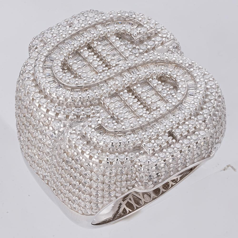 Iced Nugget Ring