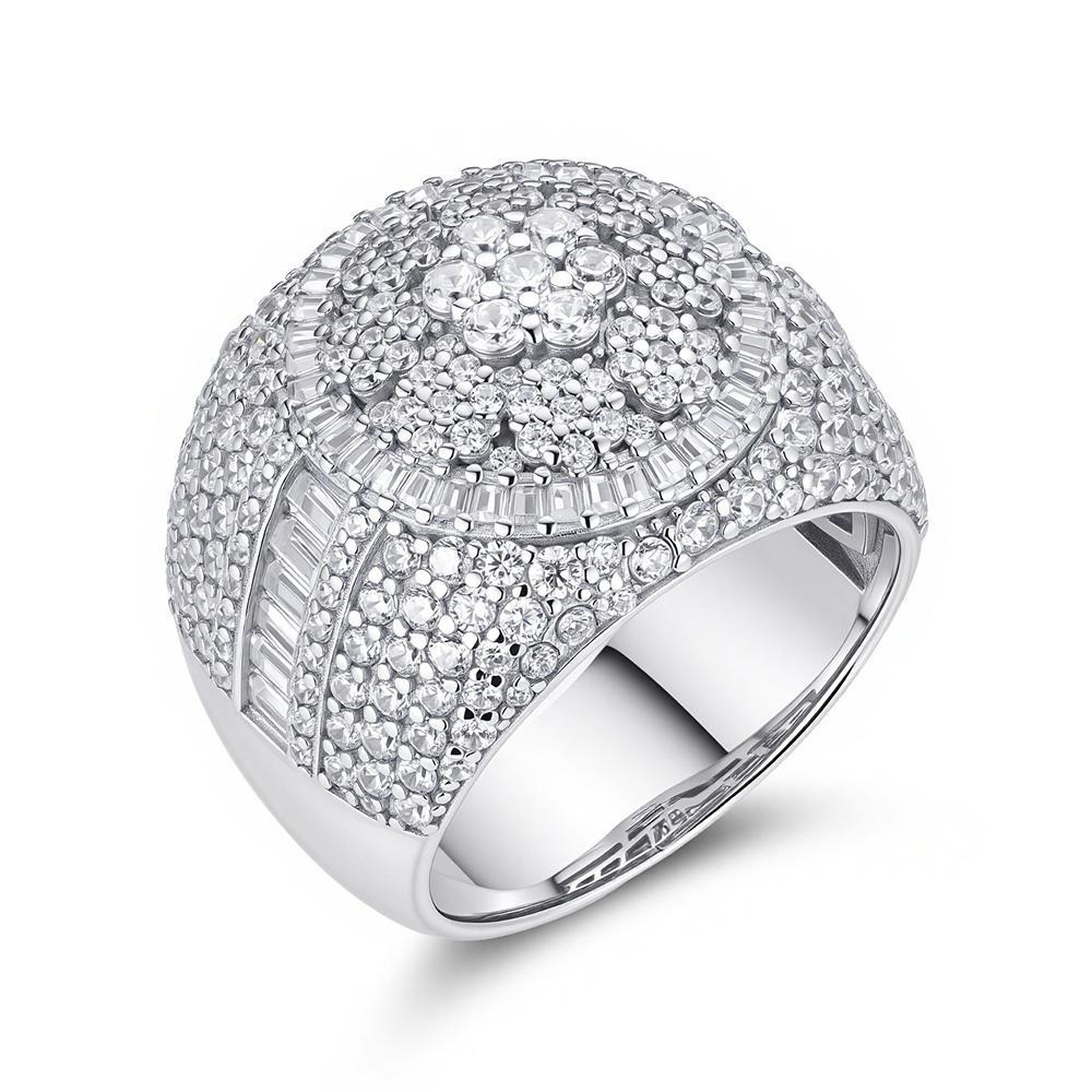 Iced Signet Ring